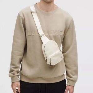 NWT Lululemon Everywhere Small Sling Bag in Light Ivory Color